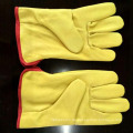 China-Fabrik-Leder-Arbeitshandschuhe Sicherheits-Handschuhe